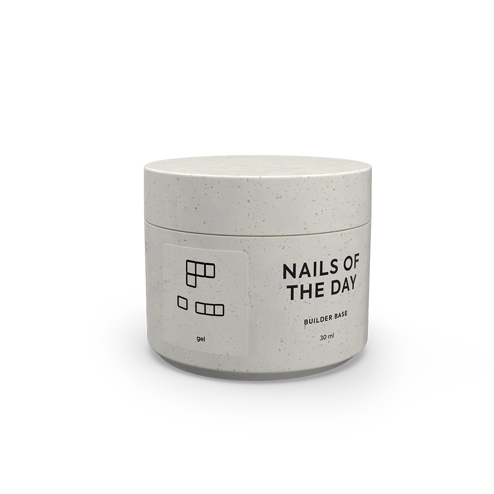 NAILSOFTHEDAY Builder base strong gel — aufbauender Base-Gel für Nagelmodellage, 10-30ml