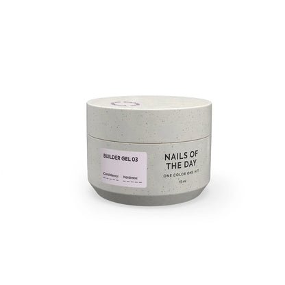 NAILSOFTHEDAY Builder Gel 03 - Aufbaugel blassrosa, 30g
