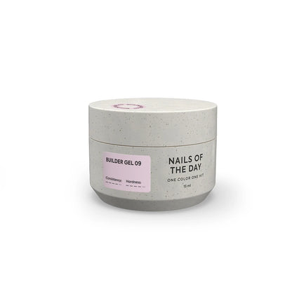NAILSOFTHEDAY Builder Gel 09 - молочно-розовый строительный гель