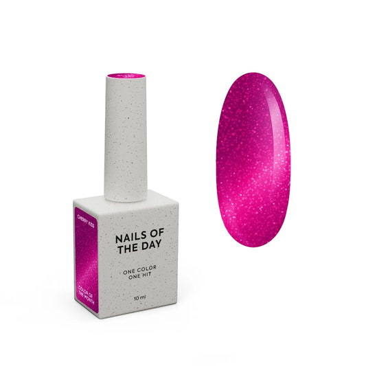NAILSOFTHEDAY Color of the Month June 2025 „Cherry Kiss“ 10ml