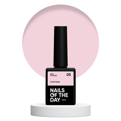 Nailsoftheday Cover base NEW Formula 05 - Kaltkaramell Camouflage Unterlack für Nägel, 10 ml