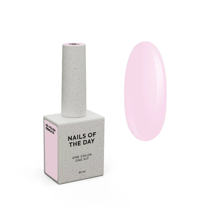 NAILSOFTHEDAY Gel Polish French 01 Rosa-Nude 10ml – Gel-Lack für natürlichen French Look und Nude Nägel