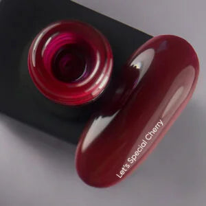 NAILSOFTHEDAY Let's special Cherry - Kirsch-Gellack für Nägel, der in einer Schicht deckt, 10ml