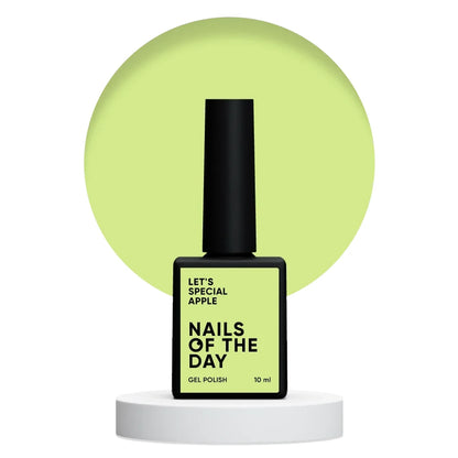 NAILSOFTHEDAY Let’s Special Apple — салатовый пастельный гель-лак для ногтей, 10мл