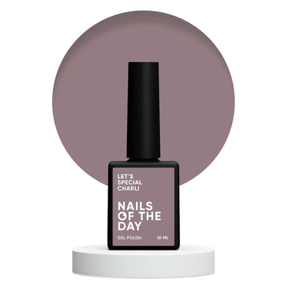 NAILSOFTHEDAY Let's special Charli - холодный шоколадный гель-лак для ногтей, перекрывающий в один слой, 10мл