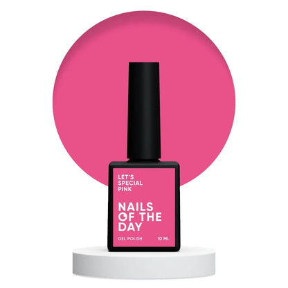 NAILSOFTHEDAY Let's Special Pink - особый розовый гель лак для ногтей, 10мл