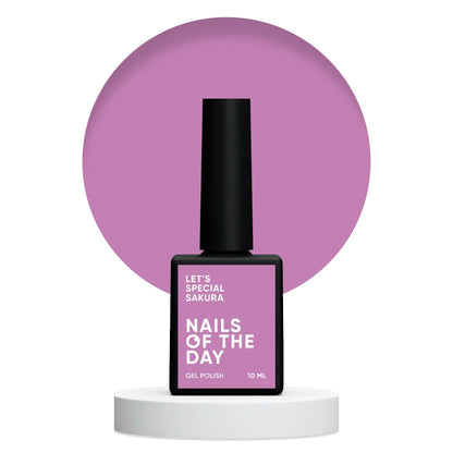 NAILSOFTTHEDAY Let’s Special Sakura — особый фиолетово-пастельный гель-лак, 10мл
