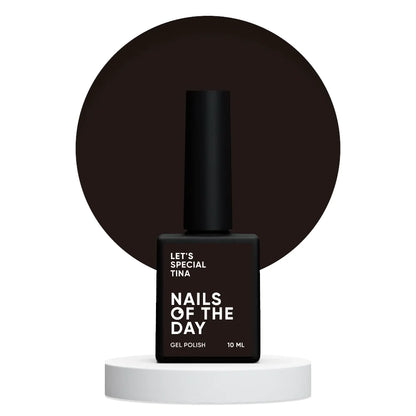NAILSOFTHEDAY Let's special Tina - теплая спелая черешня гель лак для ногтей, перекрывающий в один слой, 10мл