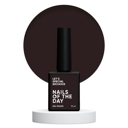 NAILSOFTHEDAY Let’s Special Brownie — холодный коричневый гель-лак для ногтей, 10мл