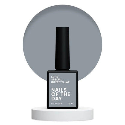 NAILSOFTTHEDAY Let’s Special Interstellar — milchgrauer Gel-Nagellack, 10ml