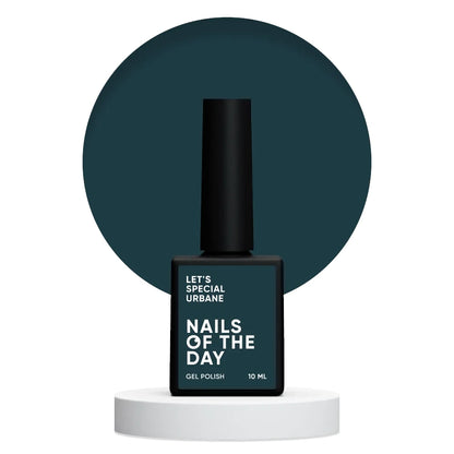 NAILSOFTTHEDAY Let’s Special Urbane — серо-зеленый гель-лак для ногтей, 10мл