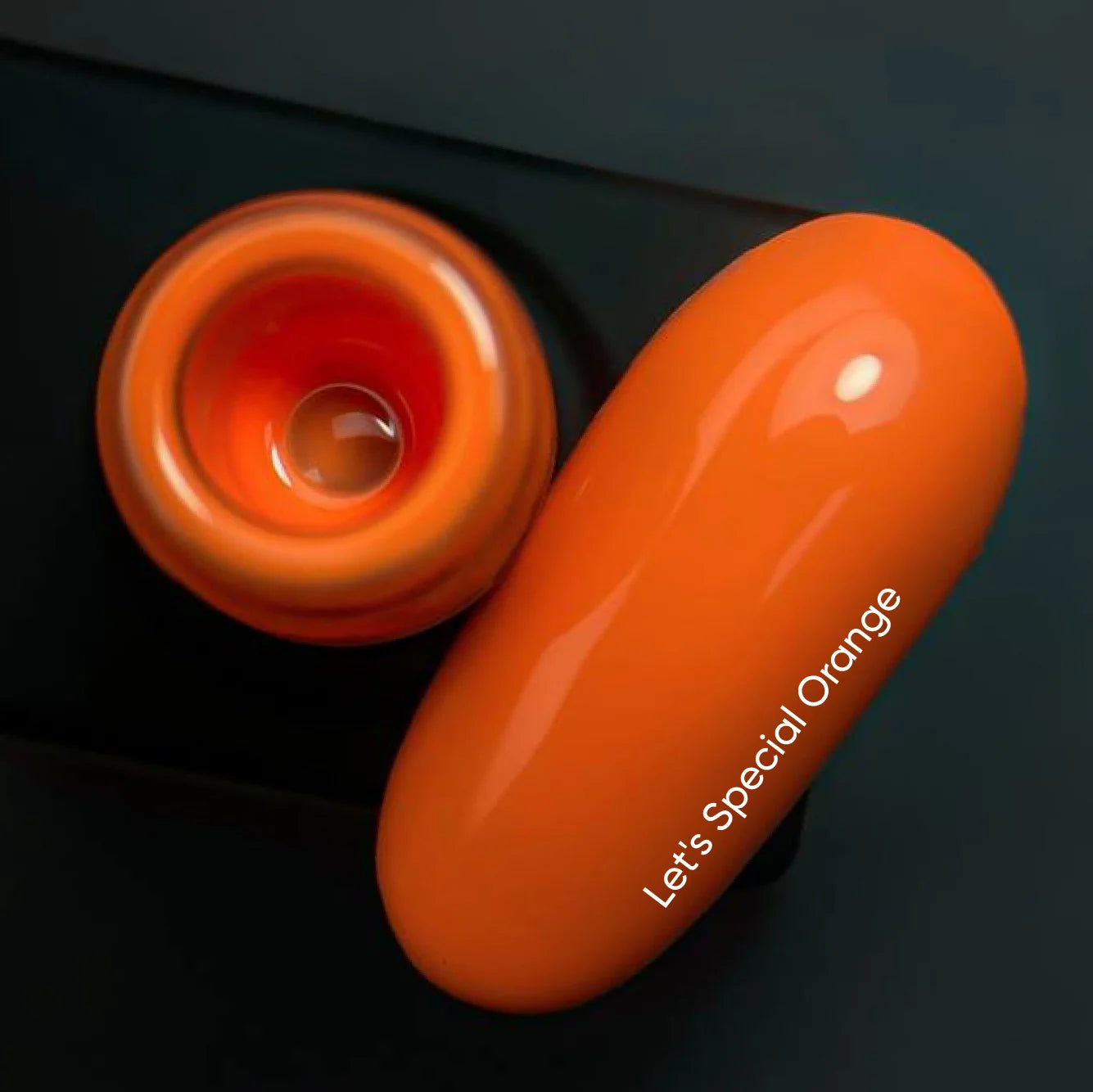 NAILSOFTHEDAY Let's Special Orange - особый оранжевый/морковный гель лак для ногтей, 10мл