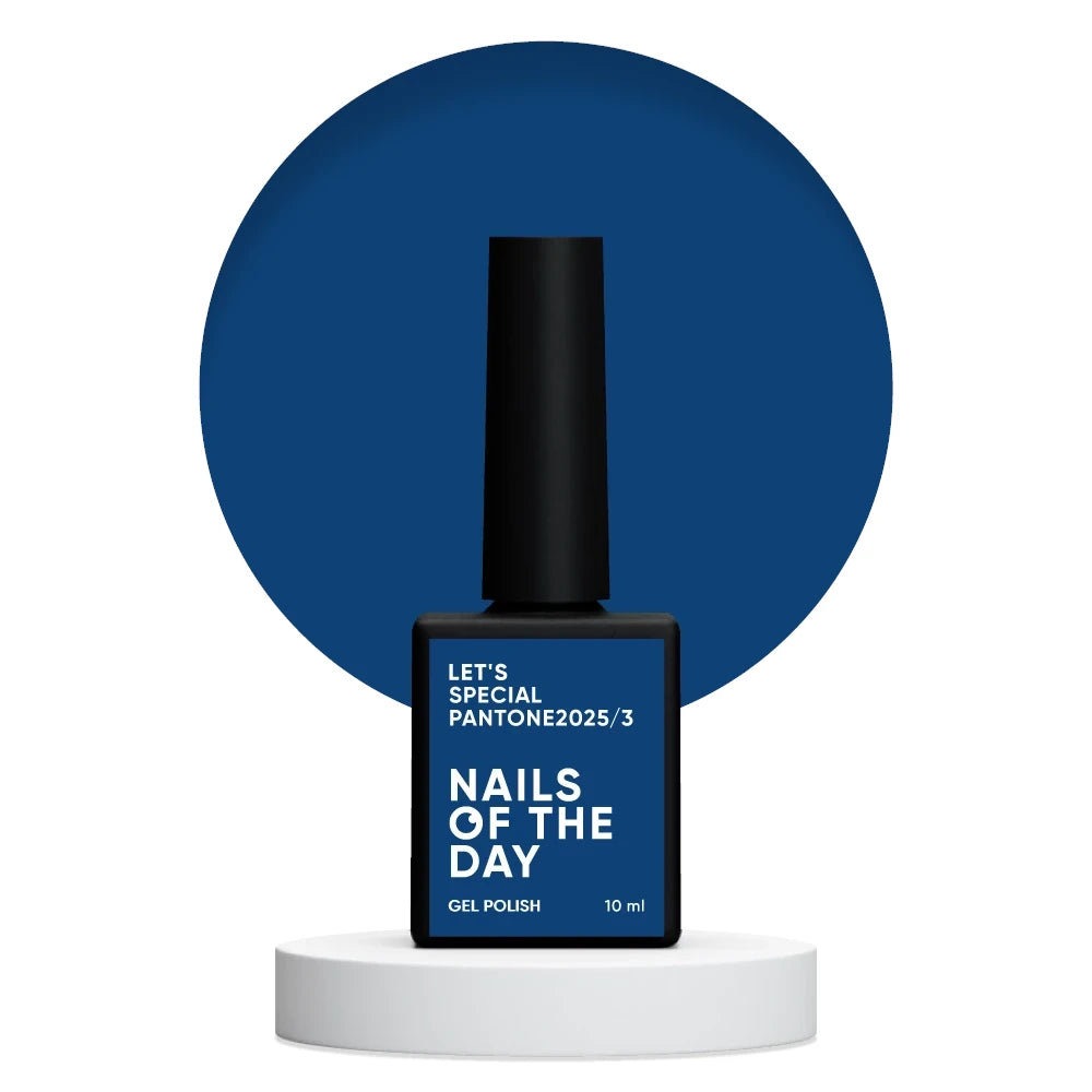 NAILSOFTHEDAY Let’s Special Pantone2025/3 — tiefdunkelblauer Gel-Lack für Nägel, 10ml