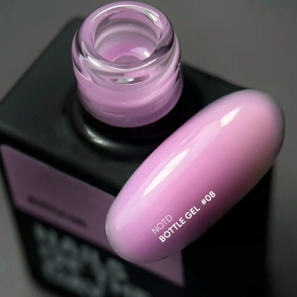 NAILSOFTHEDAY Bottle Gel 08 - ultrastarkes Gel (rosa), 10ml