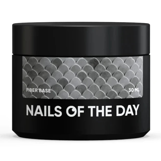NAILSOFTHEDAY Fiber Base – Basis für Nägel mit Nylonfasern, 30ml