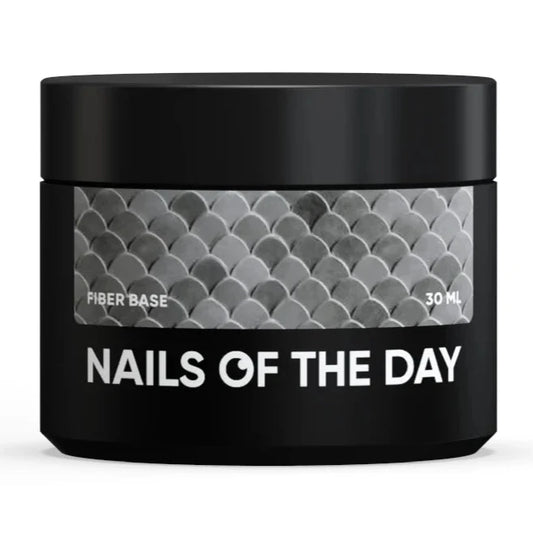 NAILSOFTHEDAY Fiber Base – Basis für Nägel mit Nylonfasern, 30ml
