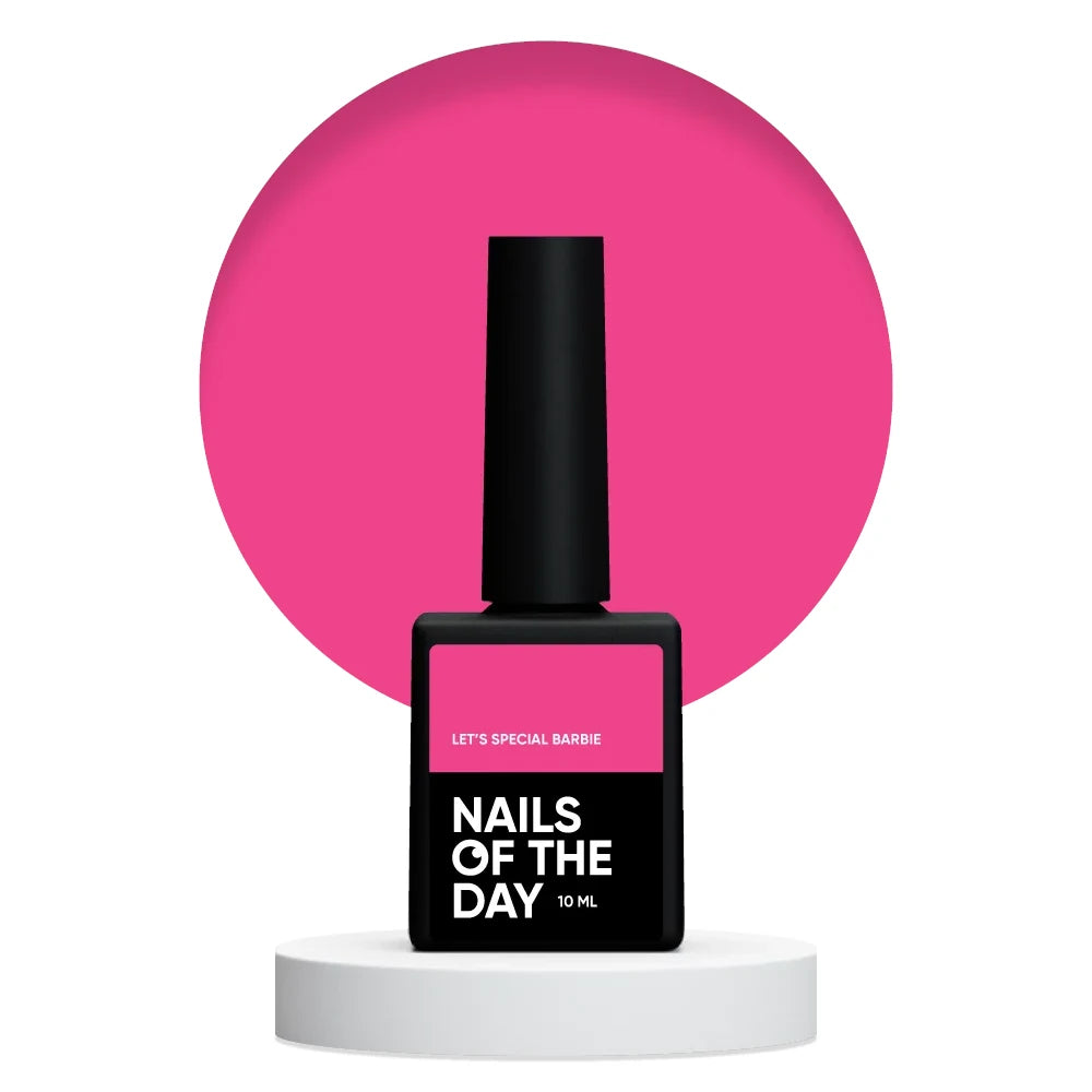 NAILSOFTHEDAY Let’s special Barbie – ein spezieller neonpinker Gellack, 10ml