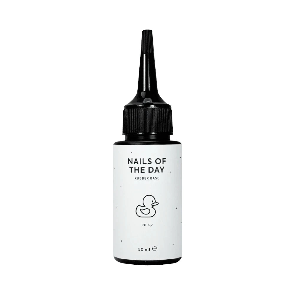 NAILSOFTHEDAY Rubber Base 50 ml (Refill) – Profi Kautschuk-Base für perfekten Gel-Nagel Aufbau