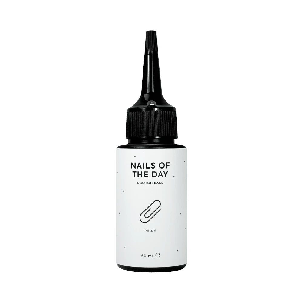 NAILSOFTHEDAY SCOTCH BASE - prof Flüssigbase für Naturnägel, 50ml (refill)