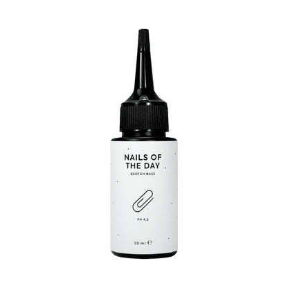 NAILSOFTHEDAY SCOTCH BASE - prof Flüssigbase für Naturnägel, 50ml (refill)