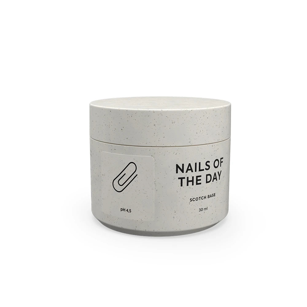 NAILSOFTHEDAY SCOTCH BASE - prof Flüssigbase für Naturnägel, 10-30ml