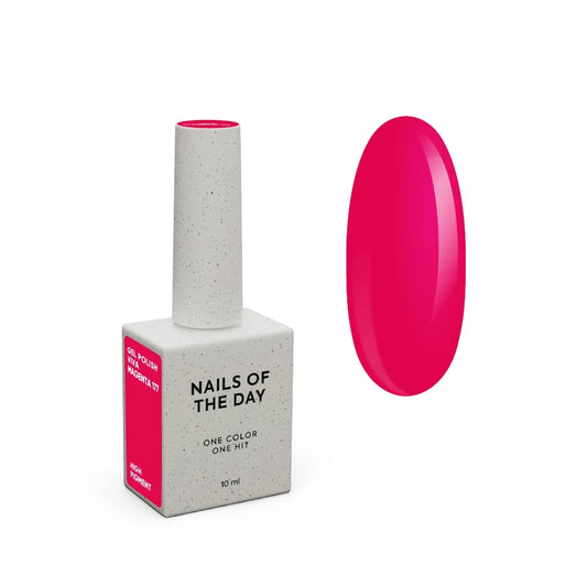 NAILSOFTTHEDAY Let’s Special Viva Magenta — Cranberry-Rot Gel-Nagellack, 10ml, ohne TPO