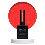 NAILSOFTHENIGHT Gel Polish Let’s special Britni — Gellack in leuchtendem Rot mit reflektierendem Schimmer, 10ml, Ohne TPO