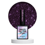 NAILSOFTHENIGHT Blackberry gel polish - lila reflektierender Gellack für Nägel, 10ml