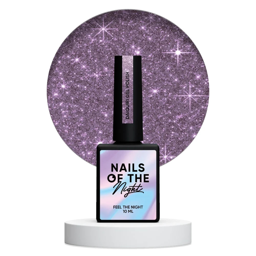 NAILSOFTHENIGHT Daiquiri gel polish - лиловый светоотражающий гель-лак для ногтей, 10мл