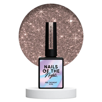 NAILSOFTHENIGHT Margarita gel polish - розово нюдовый светоотражающий гель-лак для ногтей, 10мл