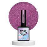 NAILSOFTHENIGHT Reflective base 07 - Camouflage Reflektierende Base mit Schimmer (leuchtendes Rosa), 10ml