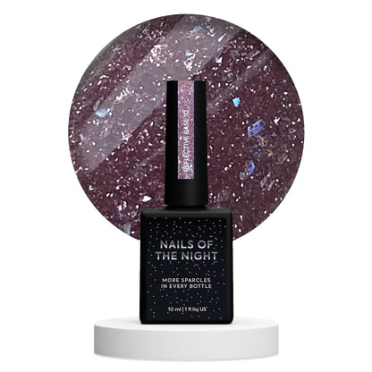 NAILSOFTHENIGHT Reflective Base 10 — kaschierende reflektierende Base mit Schimmer, 10ml