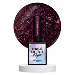 NAILSOFTHENIGHT Reflective base 12 - Camouflage Reflektierende Base mit Schimmer (bordeauxrot), 10ml