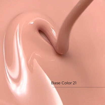 Crystal Professional Base Color №21 кремового цвета 12 мл — камуфлирующая база для ногтей