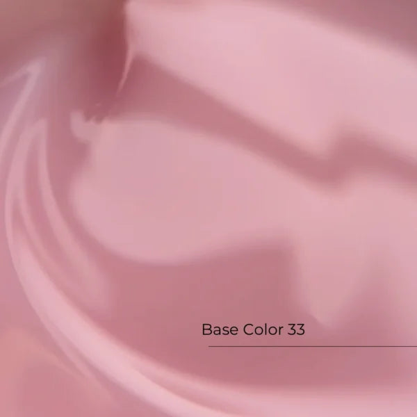 Crystal Professional Base Color №33 нежно-розового цвета 12 мл — камуфлирующая база для ногтей