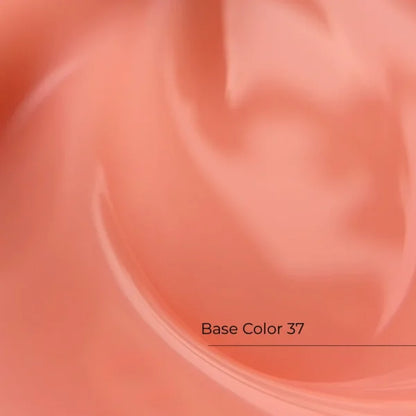 Crystal Professional Base Color №37 Creme Beige 12ml – Camouflage Base für Naturnägel und Gel-Nägel