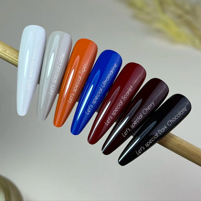 NAILSOFTHEDAY Let's special Cherry - Kirsch-Gellack für Nägel, der in einer Schicht deckt, 10ml