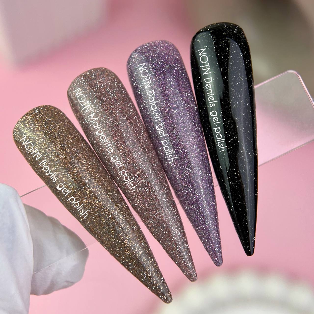 NAILSOFTHENIGHT Daiquiri gel polish - лиловый светоотражающий гель-лак для ногтей, 10мл