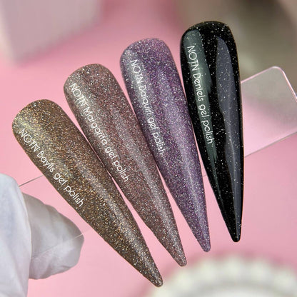 NAILSOFTHENIGHT Daiquiri gel polish - lila reflektierender Gellack für Nägel, 10ml