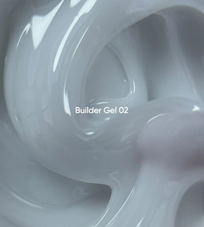 NAILSOFTHEDAY Builder Gel 02 — Бело-молочный билдер-гель для наращивания ногтей