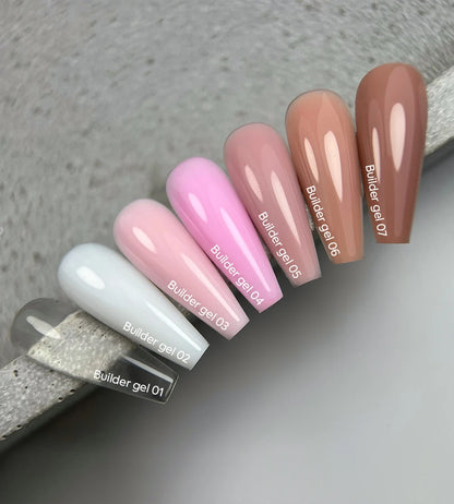 NAILSOFTHEDAY Builder Gel 10 - строительный гель (молочно-розовый Френч)