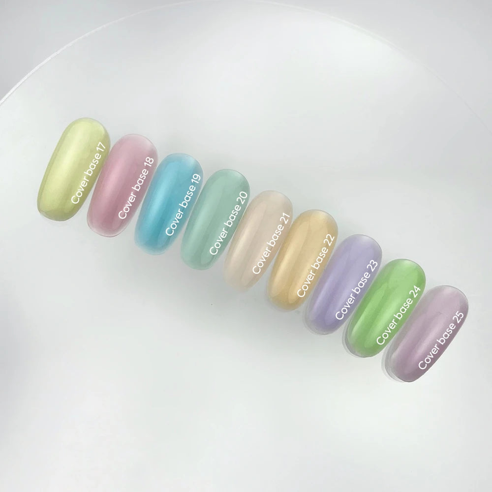 NAILSOFTHEDAY Cover Base 17 – Zartgelber Base Coat für Nägel, 10 ml