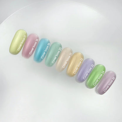 NAILSOFTHEDAY Cover Base 17 – Zartgelber Base Coat für Nägel, 10 ml