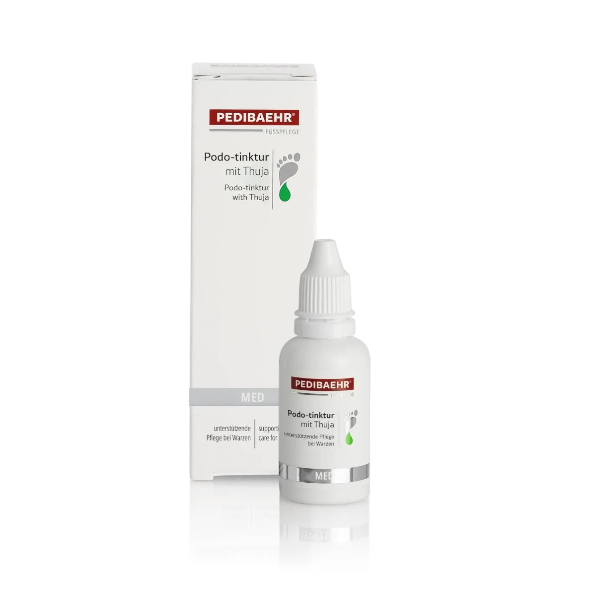 Podo-Tinktur mit Thuja 30 ml – professionelle Fußpflege zur unterstützenden Pflege bei Warzen und verhornten Hautstellen