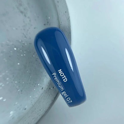 NAILSOFTHEDAY Premium Gel 07 - hellblaues Aufbaugel, 30ml