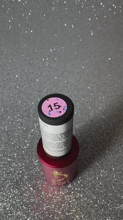Cover Base Gel Flake 15 (Camouflage Base Coat)