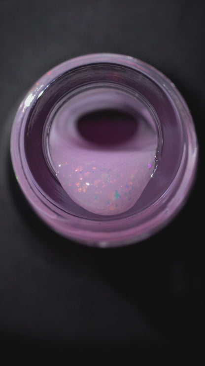 Kinetics Gel in Bottle Silk Frost #946 15ml – жидкий гель для укрепления ногтей, Frost эффект, светло-розовый