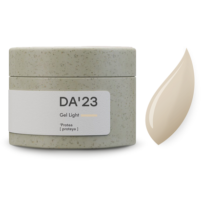 DA’23 Gel Light Protea 15-30ml – Modelliergel Hellcreme Gelblich für Nagelaufbau & Verstärkung