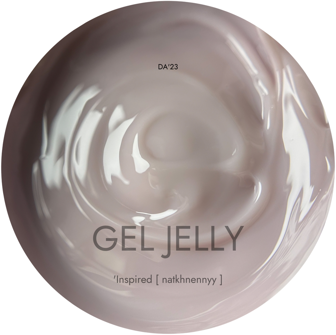 Gel Jelly DA’23 Inspired 15 ml – Jelly-Gel Milchiges Rosa für Nail Art & Nagelverlängerung