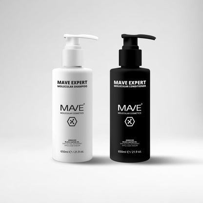 MAVE Molecular Shampoo 650ml – Sulfatfreies & kräftigendes Shampoo